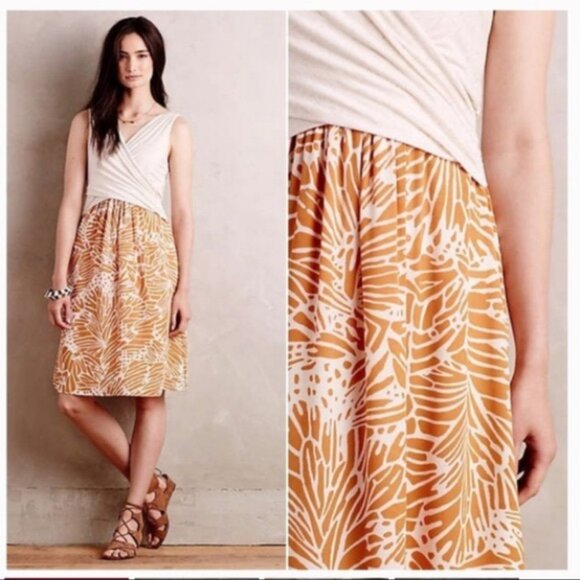 Anthropologie Dresses & Skirts - Anthropologie Amadi Lola Crosswrap Dress Medium